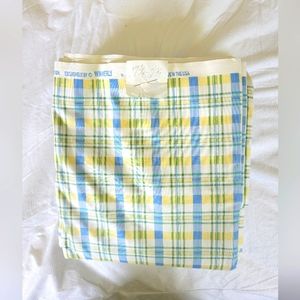 Gorgeous Blue & Yellow Plaid Fabric